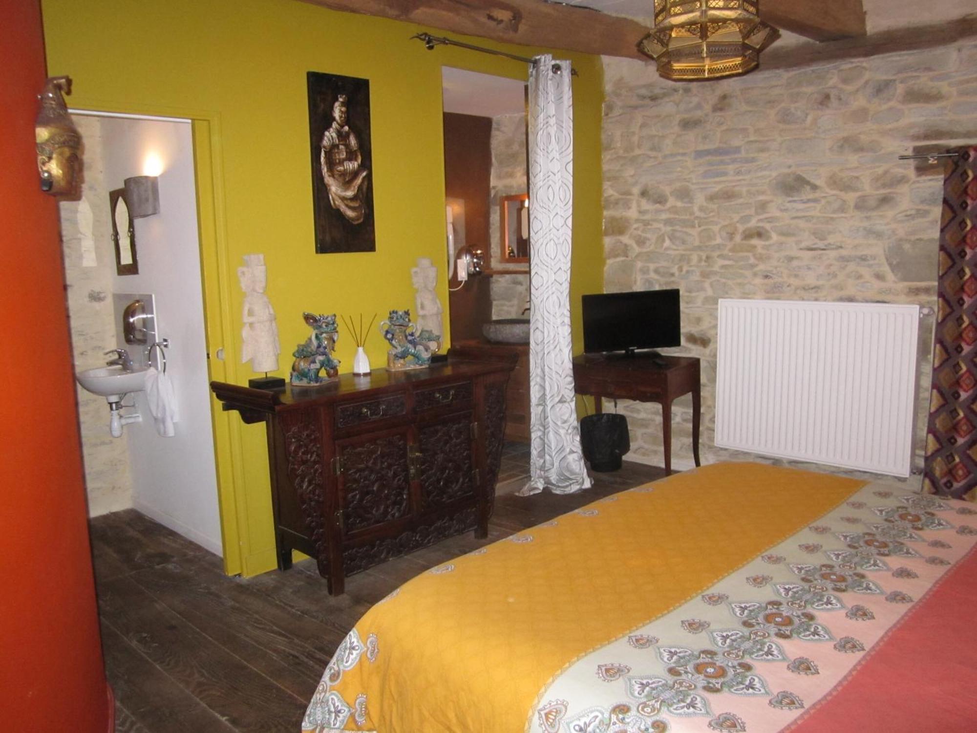 Hotel Manoir Desnachez Taupont Zimmer foto